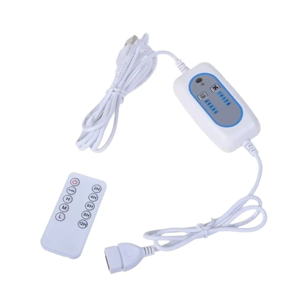 1. 1pc Plastic USB Remote Control Timer Power Extension Cable Adjustable Length USB Timing Extended Cord For Multiple Electronic