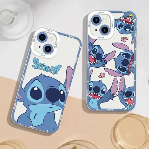 S-titchS Couple For Xiaomi Mi 15T POCO C65 M7 F7 F5 X7 Redmi 15C 14C 13C A5 A3 A2 A1 Note 15 14 Pro Phone Case