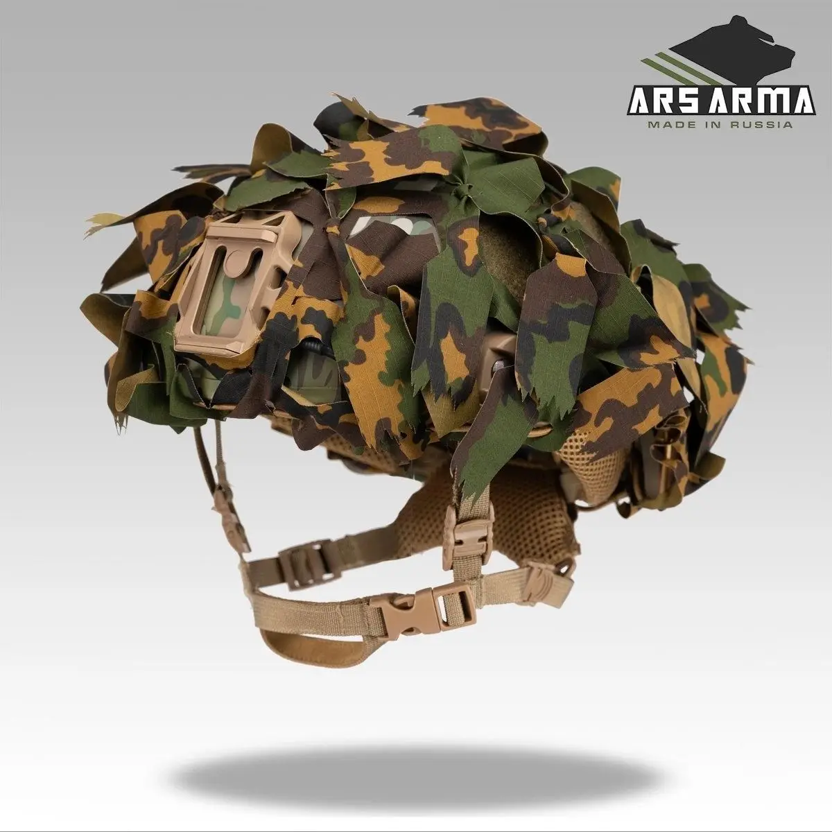 Cubierta casco Airsoft 3D Anti IR para caza y juego táctico