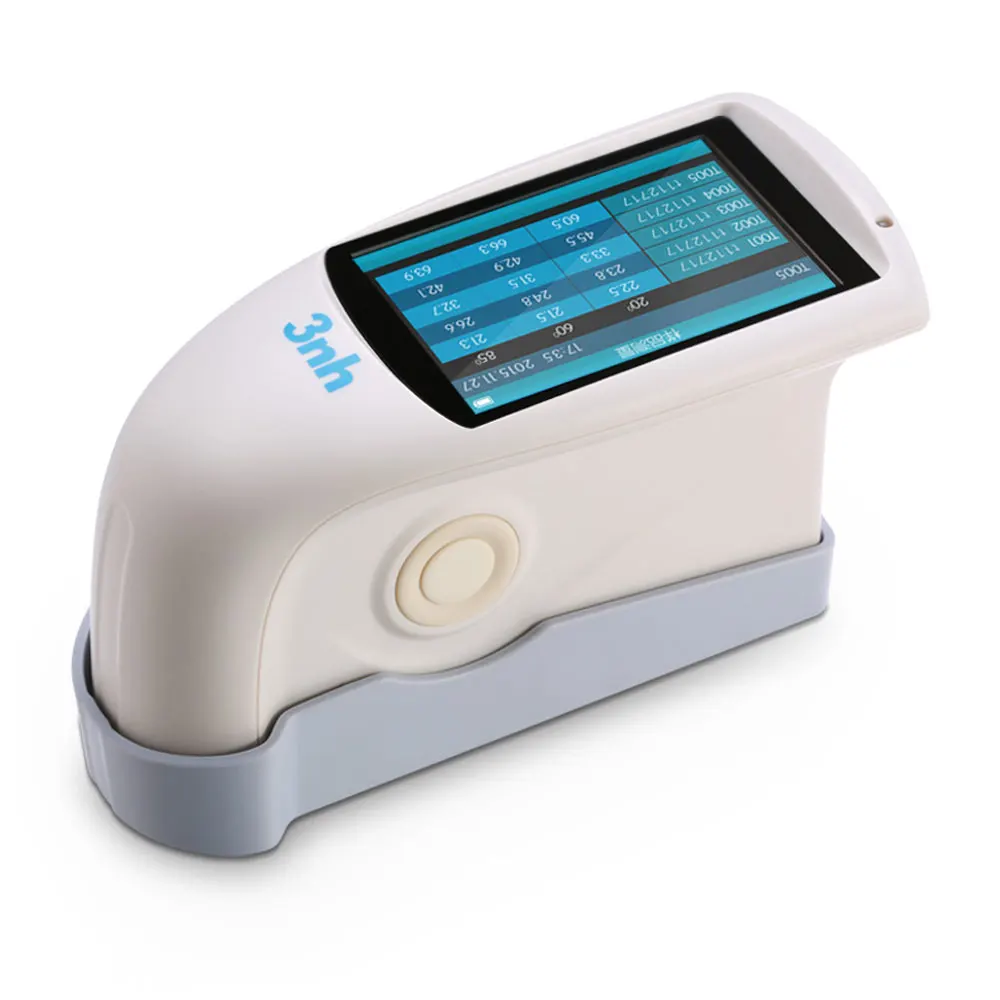 GQC6 Software HG60 Gloss Meter features with 60° angle Display 5 sets of measurement data Connect to PC 0~300GU