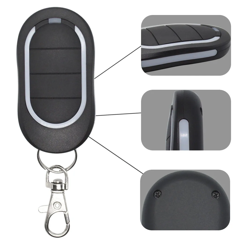 Alutech AR-1-500N 433.92MHz Dynamic Code Garage Remote Control For Alutech AT 4N Gate Barrier Door Opener Keychain