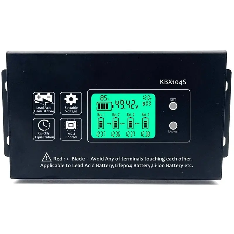 A25F-KBX104S 48V Series Battery Voltage Equalizer Controller Regulator12 24 36 48 96V For Test Meters Tool Accessory