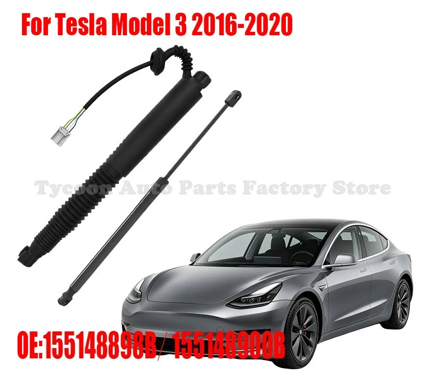 

Rear Power Electric Liftgate Strut Replacement for Tesla Model 3 2016-2020 OE 155148898B 155148900B