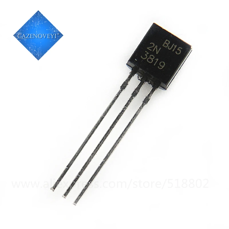 10szt/lot 2N3819 2N4125 2N5060 2N5087 2N5457 2N5458 2N5460 2N5484 2N5485 2N5486 2N5609 2N5771 2N6027 2N6517