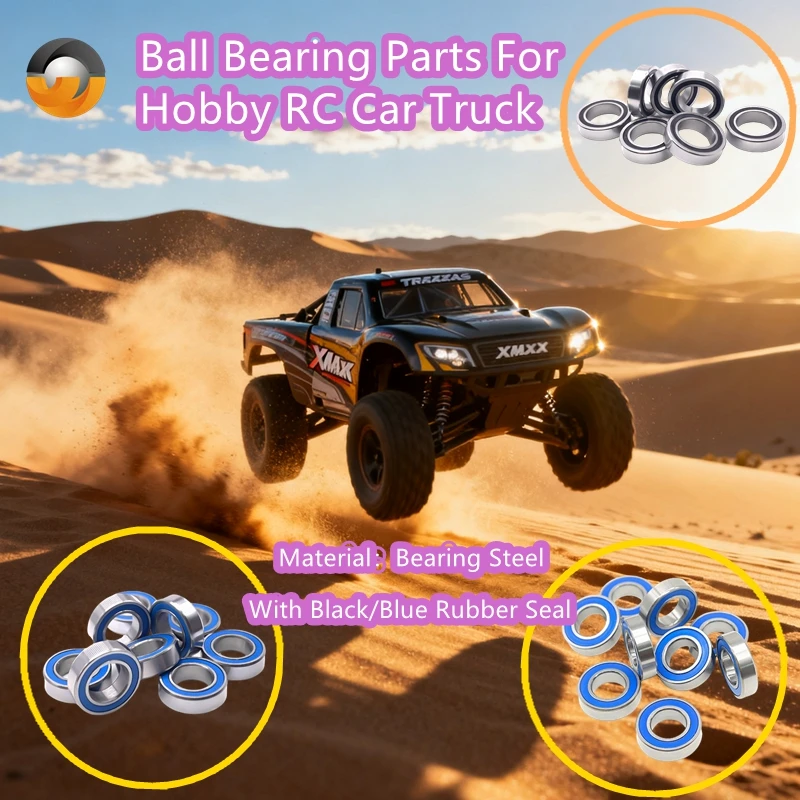 

6702RS Bearing 15x21x4mm 6702-2RS ABEC-7 Hobby Electric RC Car Truck Ball Bearings 6700 6701 6702 2RS Blue Sealed，pick of 10PCS