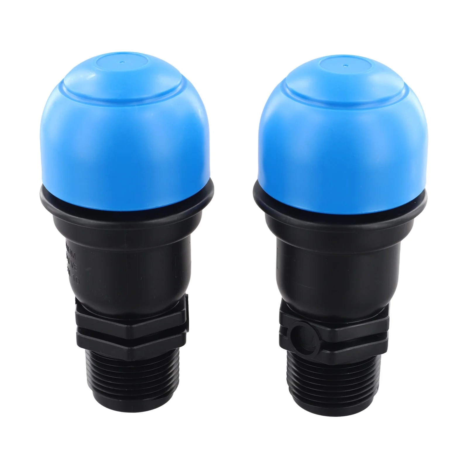 4-Pack Air Release Valve 3/4 Made from PP for Irrigation Air Venting Applications in Drip Lines and Drainage Networks