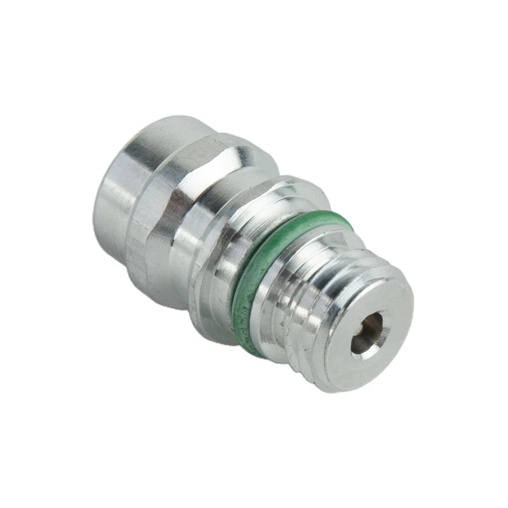 Car Accessory High Side R-134a Side Primary A C Fittings With Replaceable Valve Cores OE Type Fitting Part Replacement