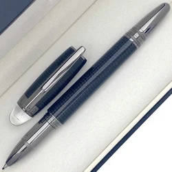 High Quality Luxury Monte Mb Midnight Black Resin Ballpoint Pen Blance Best Rollerball Fountain Pens with Number Office Gift Set