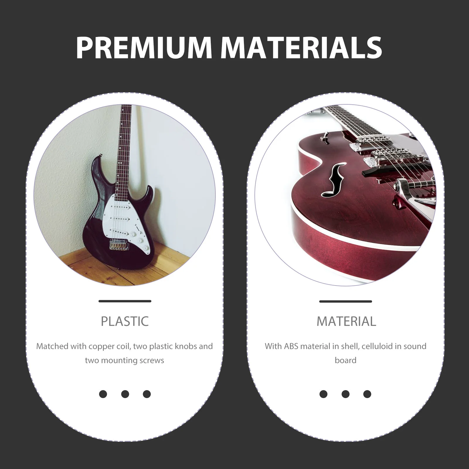 

Black 4 String Soundhole Pickup Pre-Wired Magnetic for Folk Guitar with Volume Tone Control Gmb333 Soundhole Pickup