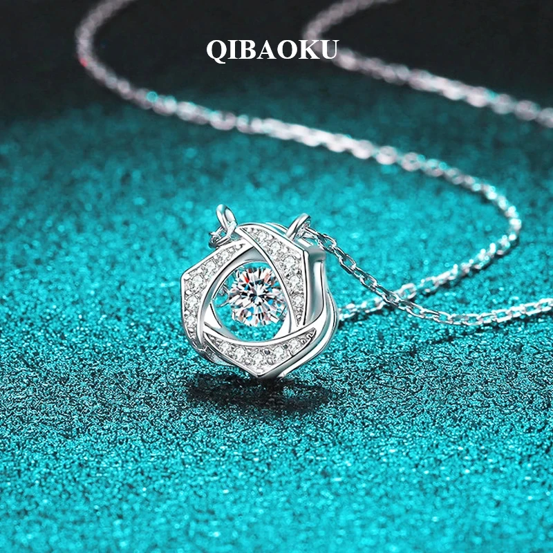 qibaoku-s925-solid-silver-03ct-moissanite-pendant-for-women-sparkling-beating-girl's-necklace-simulated-diamond-wholesale-2026