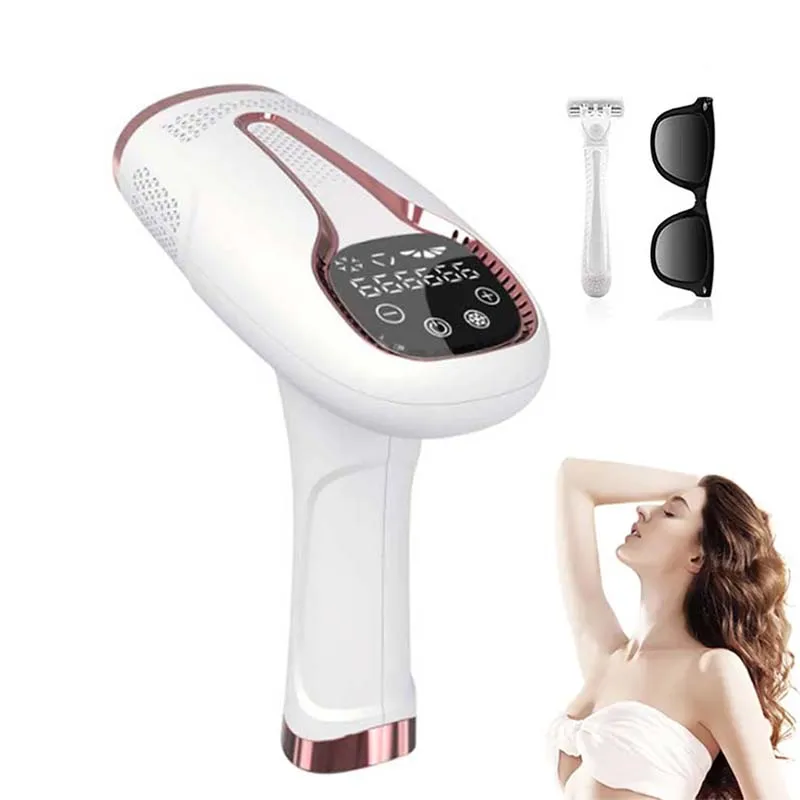 

Профессиональный аппарат IPL для перманентного удаления волос, недорогой, 9 режимов, лазерный IPL, настраиваемые импульсы, 999 999 импульсов, удаление волос для женщин и мужчин