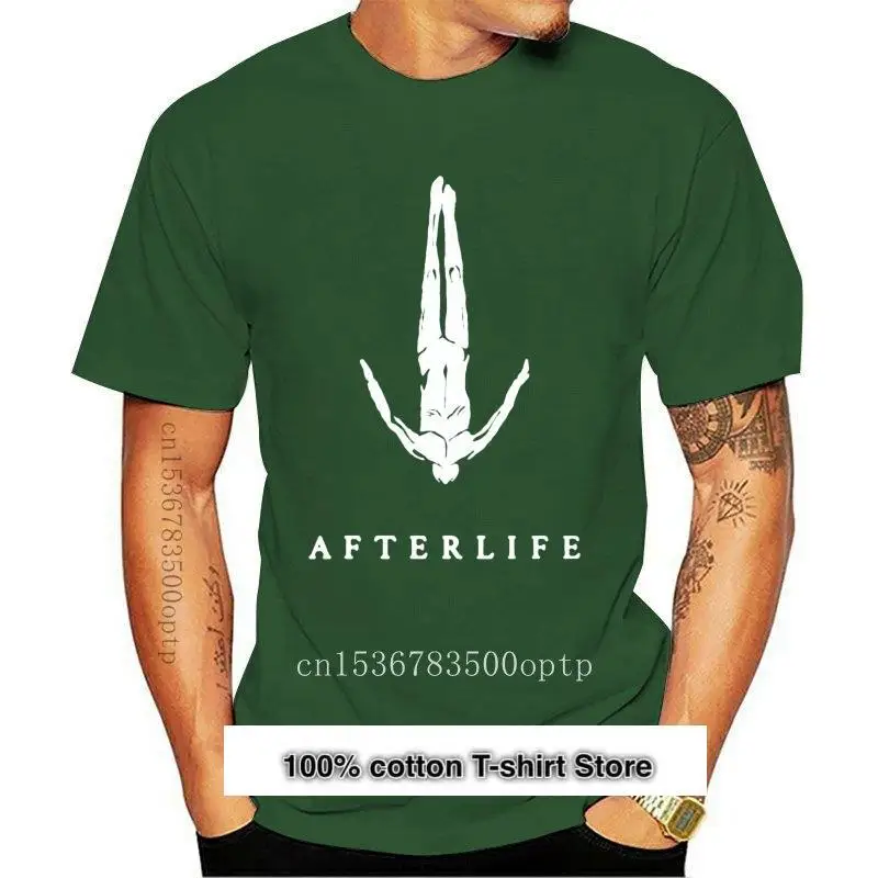 Camiseta de manga corta para hombre y mujer, camiseta Unisex Afterlife Ibiza