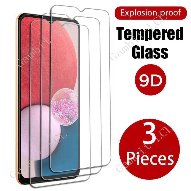 3PCS Tempered Glass For Samsung Galaxy A13 4G 5G Protective ON GalaxyA13 SM-A135 A137 A137F  6.6