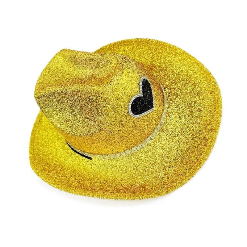 652f modische funkelnde glitzernde Pulver -Top -Kappen für Frauenabendpartykleidung