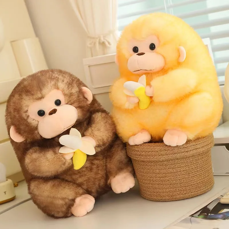 

Cute Golden Monkey Anime Plush Toy 23cm 30cm 40cm Soft Stuffed Animal Ideal Gift for Christmas Thanksgiving