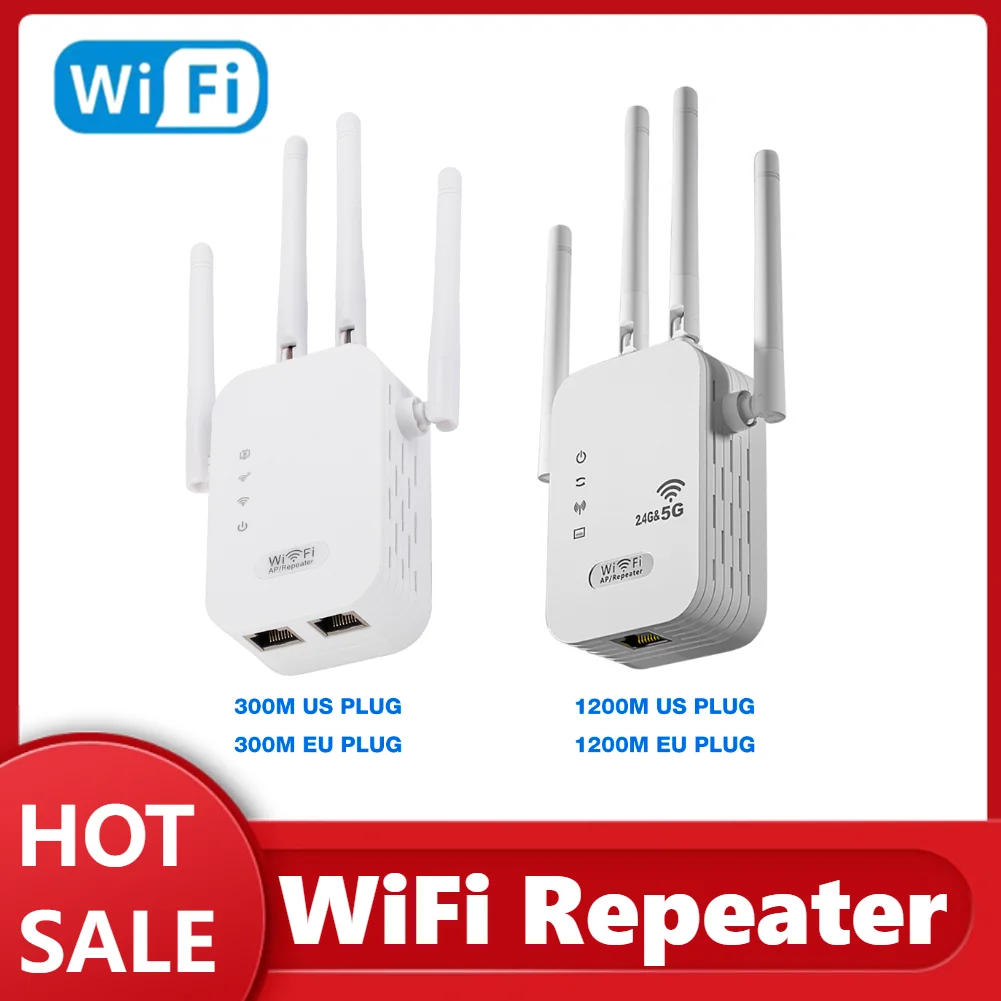 

2,4 ГГц/5 ГГц Wi-Fi повторитель Wi-Fi усилитель сигнала Wi-Fi удлинитель с портом WAN/LAN двухдиапазонный 1200 Мбит/с 300 Мбит/с усилитель сигнала Wi-Fi
