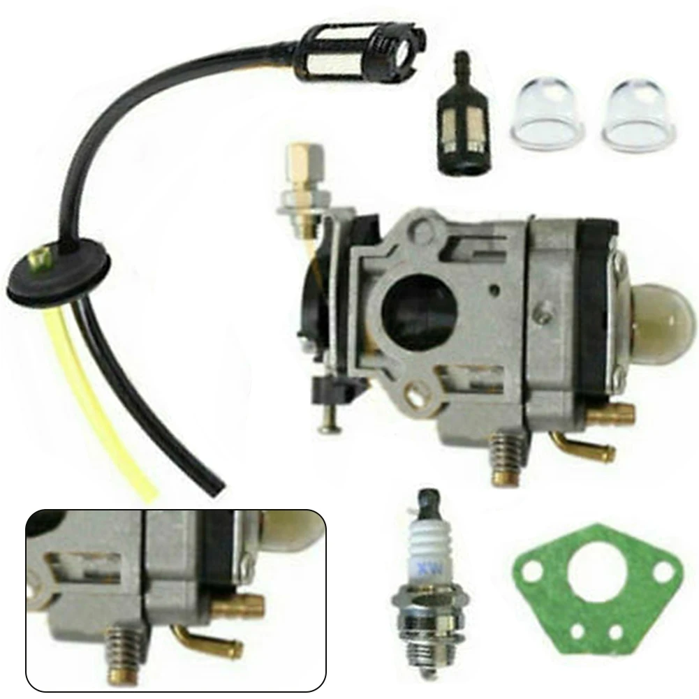 Imagem -02 - Kit Carburador para Florabest Carburador String Trimmer Parts Fbs 43 a1 Fbk b2 4in Pbk a1 Pbk a1