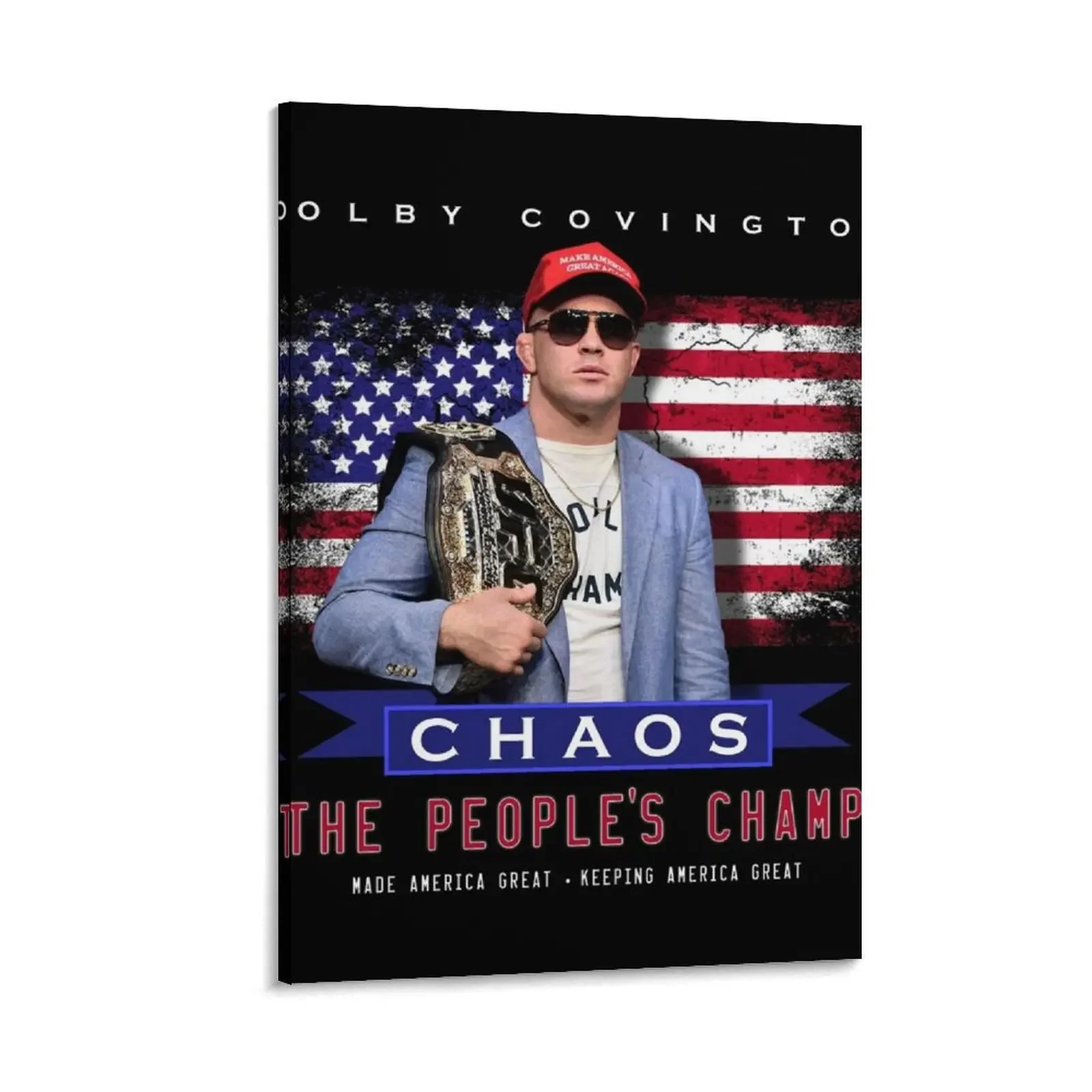 

Colby Covington Canvas Painting vintage home decor home decorations and organization