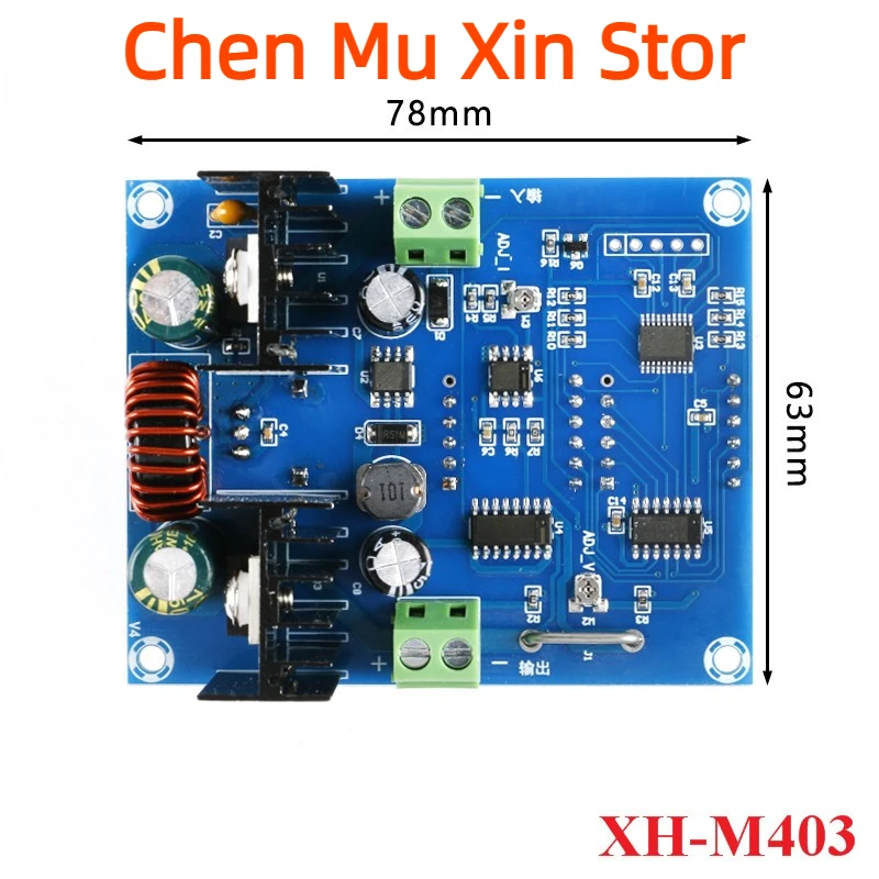 XH-M403 LED Digital Voltage Regulator Buck Step Down Power Supply Module Board XL4016 DC-DC DC 5 -36V to DC 1.3 -32V 8A