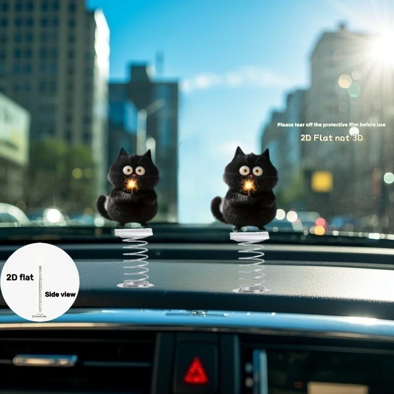 

2D Flat Acrylic Car Swing Ornament car accessories interior para auto party office decor festival friend Christmas Easter Gift