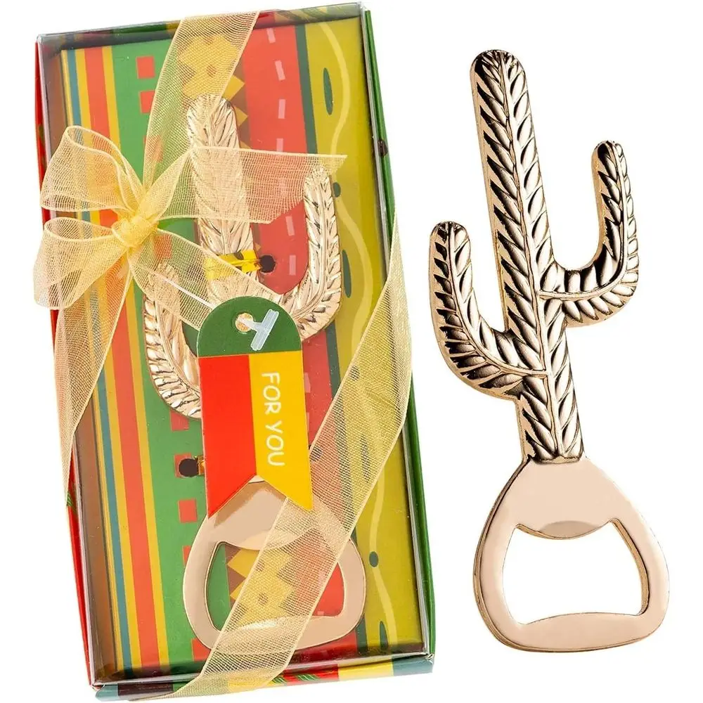

Cactus Bottle Openers - Perfect for Mexican Themed Weddings, Showers, Birthdays, and Fiestas - Unique Party Decorations and Souv