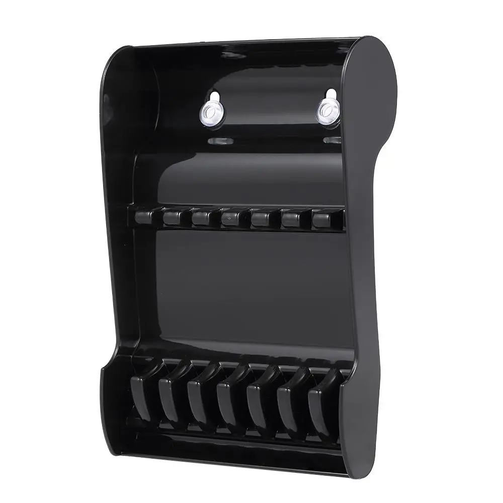 Salon Schere stehen Rack Fall Haar Schere Halter Rack 6 Halter Haars chere Organizer Aufbewahrung stablett für Friseur mit 2 Sauger