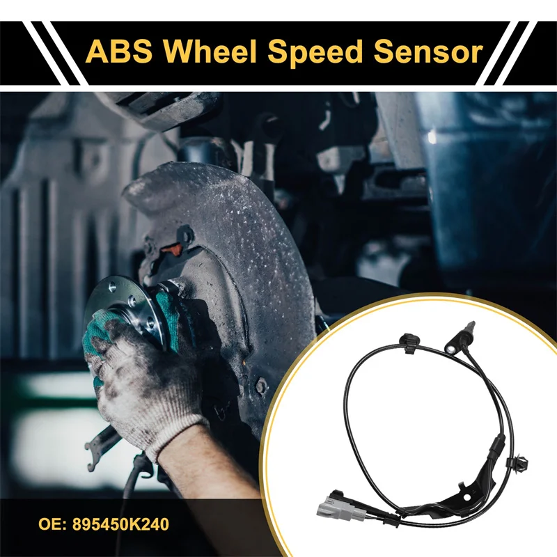 

Direct Replacement Rear Right ABS Sensor 895450K240 for 2015-2022 Hilux, Easy Installation