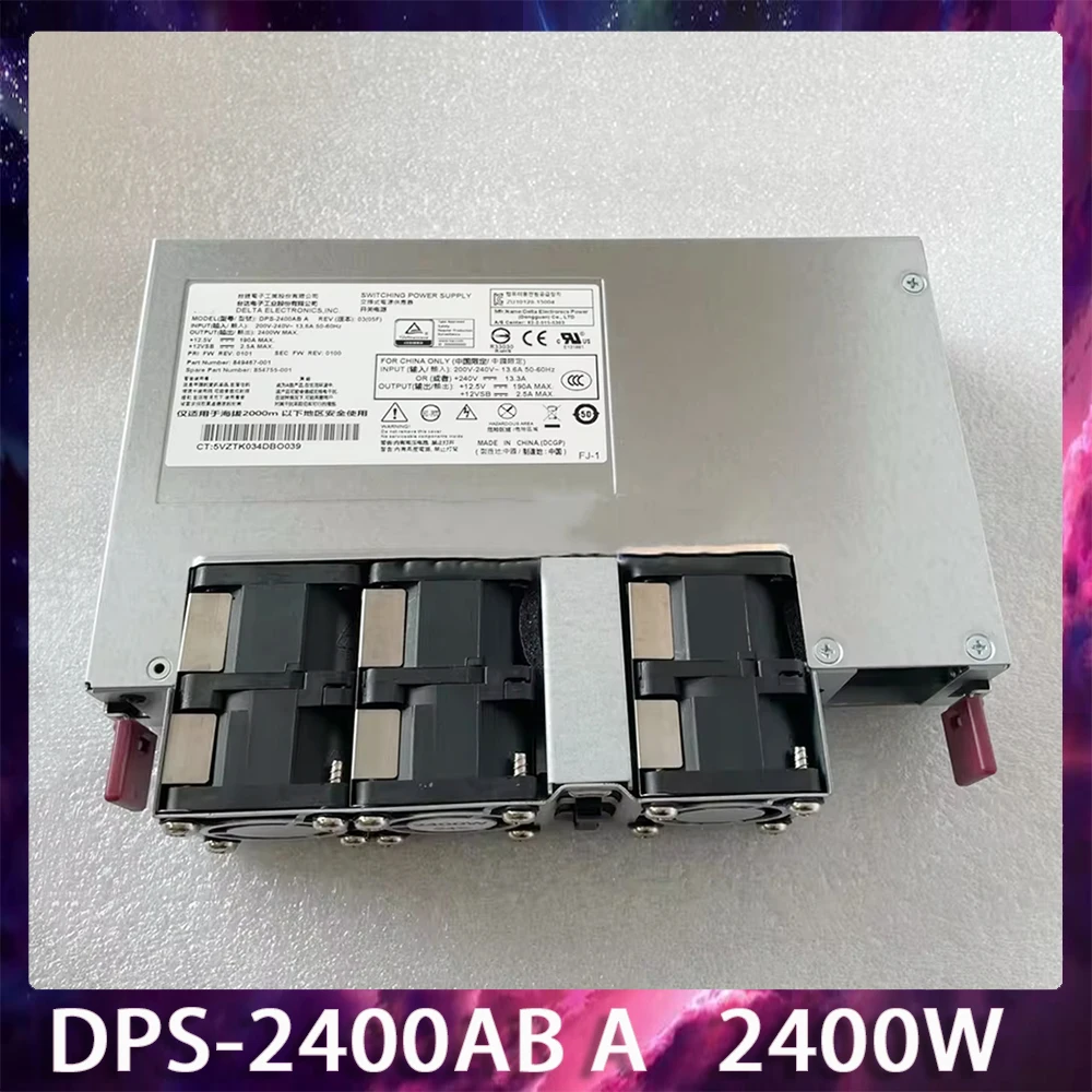 For Delta Switching Power Supply 849467-001 854755-001 2400W DPS-2400AB A