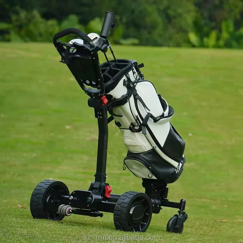 Factory Hot Selling Hot Remote Control Lithium Battery Electric Golf Cart Push-Type Golf Trolley