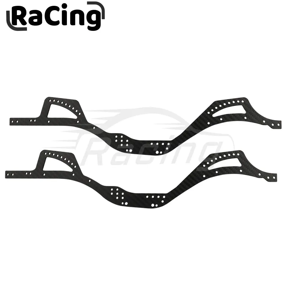 

1 Pair Carbon Fiber Chassis Side Plates for Graphite Rock Crawler Axial SCX10 Pro RC CAR Upgraded Parts