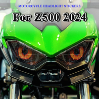 For Kawasaki Z500 Z 500 z500 2024 Motorcycle Headlight Guard Stickers Accessories Waterproof Motorbike Headlamp Decal Protection