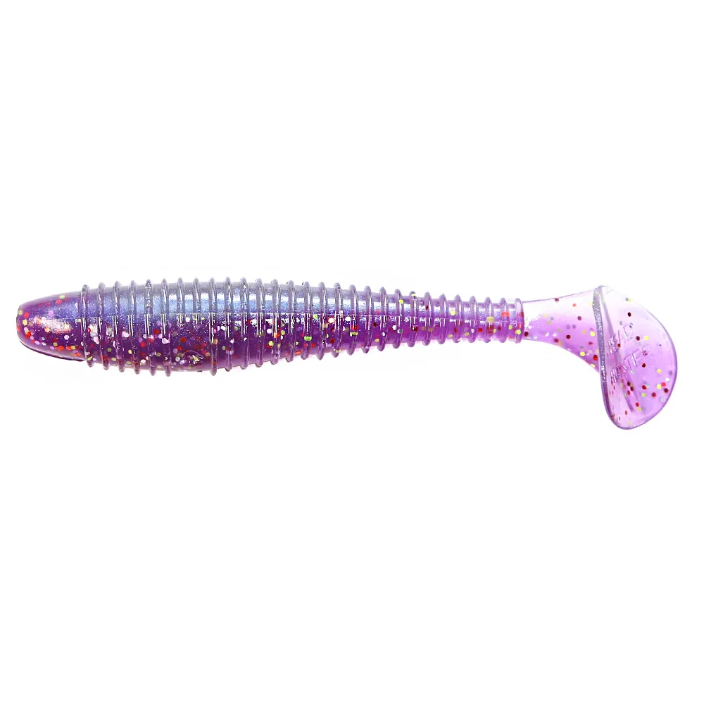 PEAK Weichköder 90mm 110mm Angelköder Shad Silikonköder T-Schwanz Wobbler Swimbait Künstlicher Weichköder