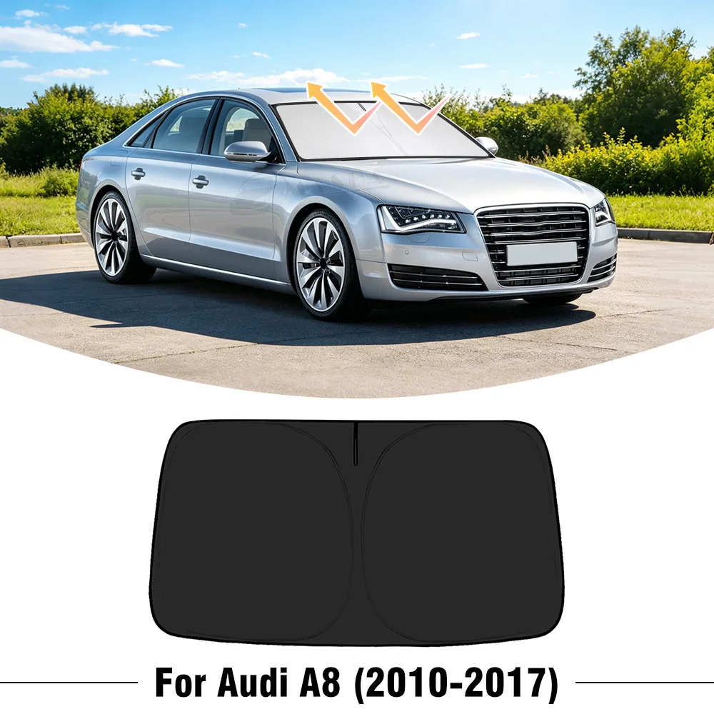 

Солнцезащитный козырек на лобовое стекло для Audi A8 2010-2017: защита от УФ-лучей, аксессуары