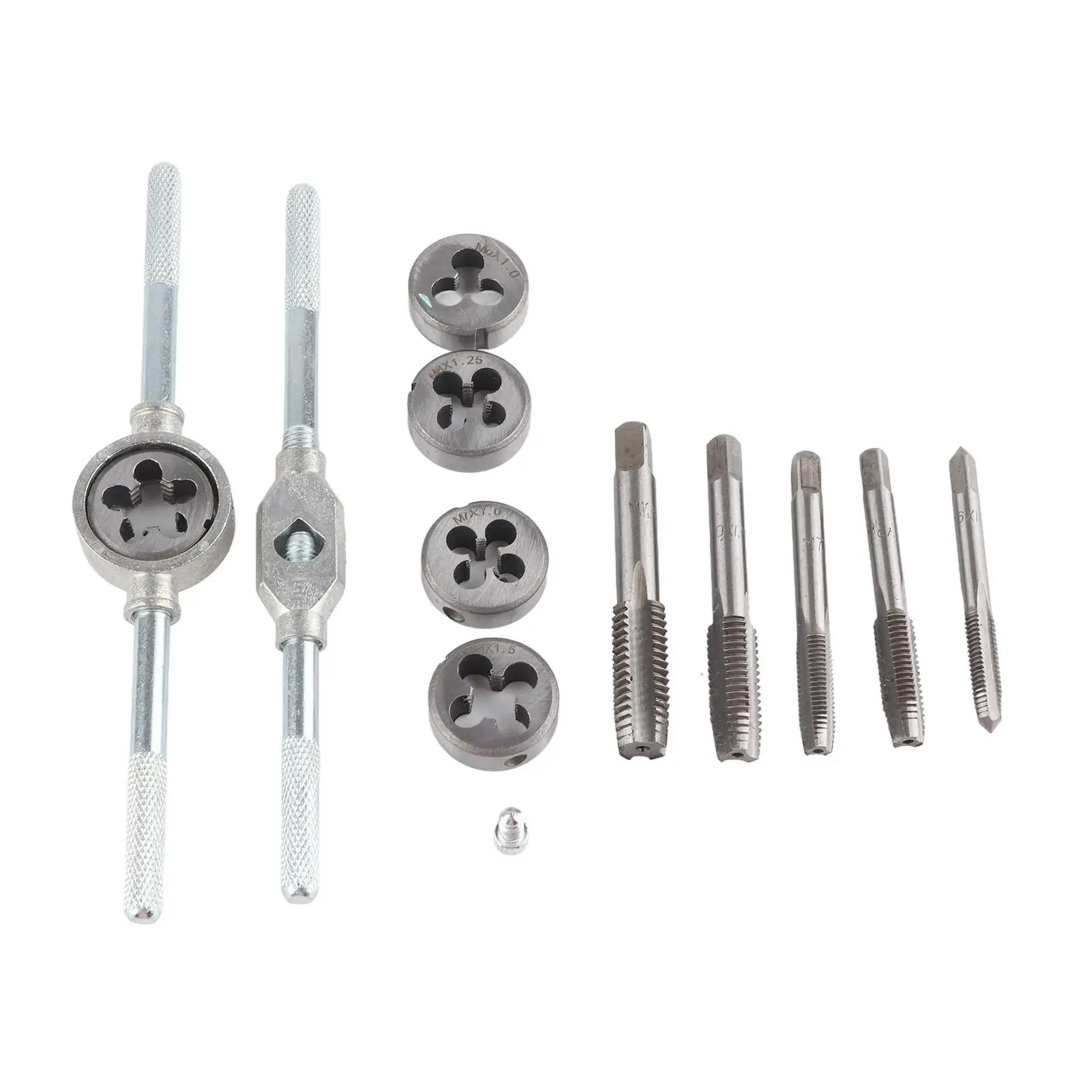 Conjunto de torneira multifuncional de 12 peças-aço alto, ferramentas resistentes ao desgaste para manutenção