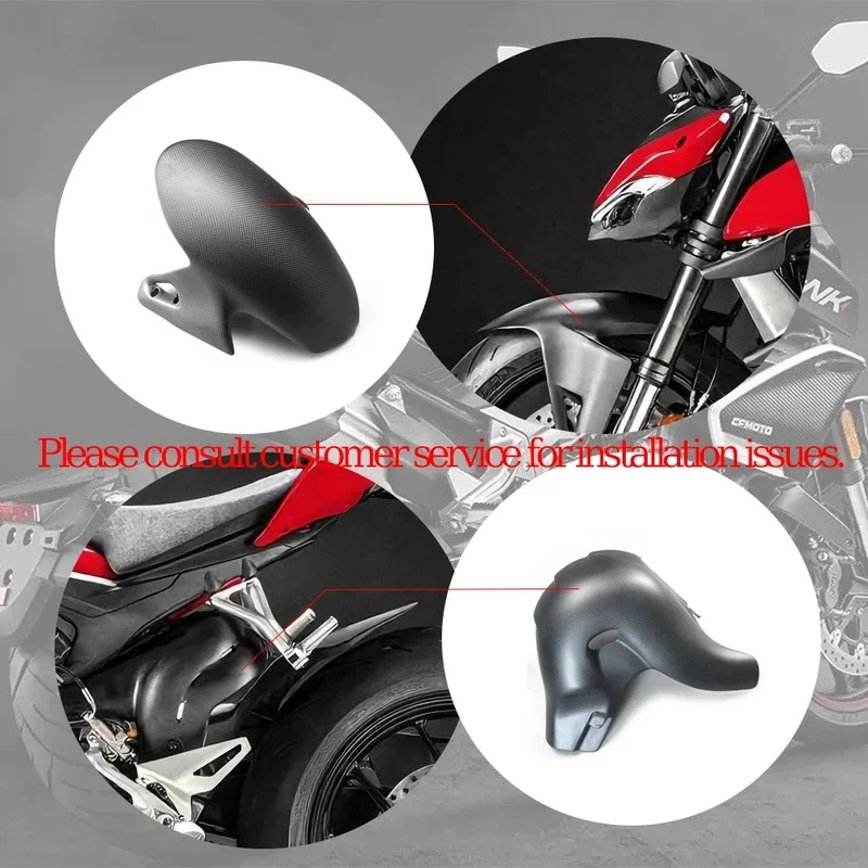 3K Dry Carbon Fiber Full Fairing Kit Fit for Ducati Streetfighter V4 2016-2024 Motorcycle Bodywork Replacement