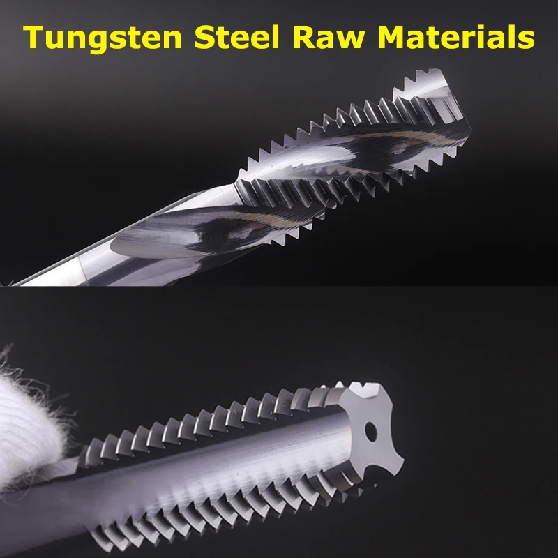 YZH Tap Or Extrusion Tap Straight Spiral Flute HRC60 CNC Thread Cutter Tool M2 M3 M4 M5 M6 M8 M10 M12 M14 M16 M18 M20
