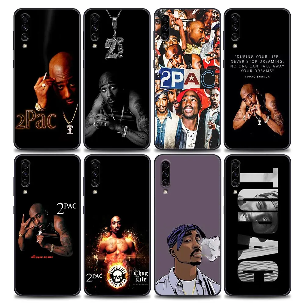 2PAC Tupac Shakur Gangsta Rapper Phone Case For Samsung Galaxy A30s A10e A40 A50 A60 A70 A80 A90 A7 A9 2018 Soft Fundas Cover