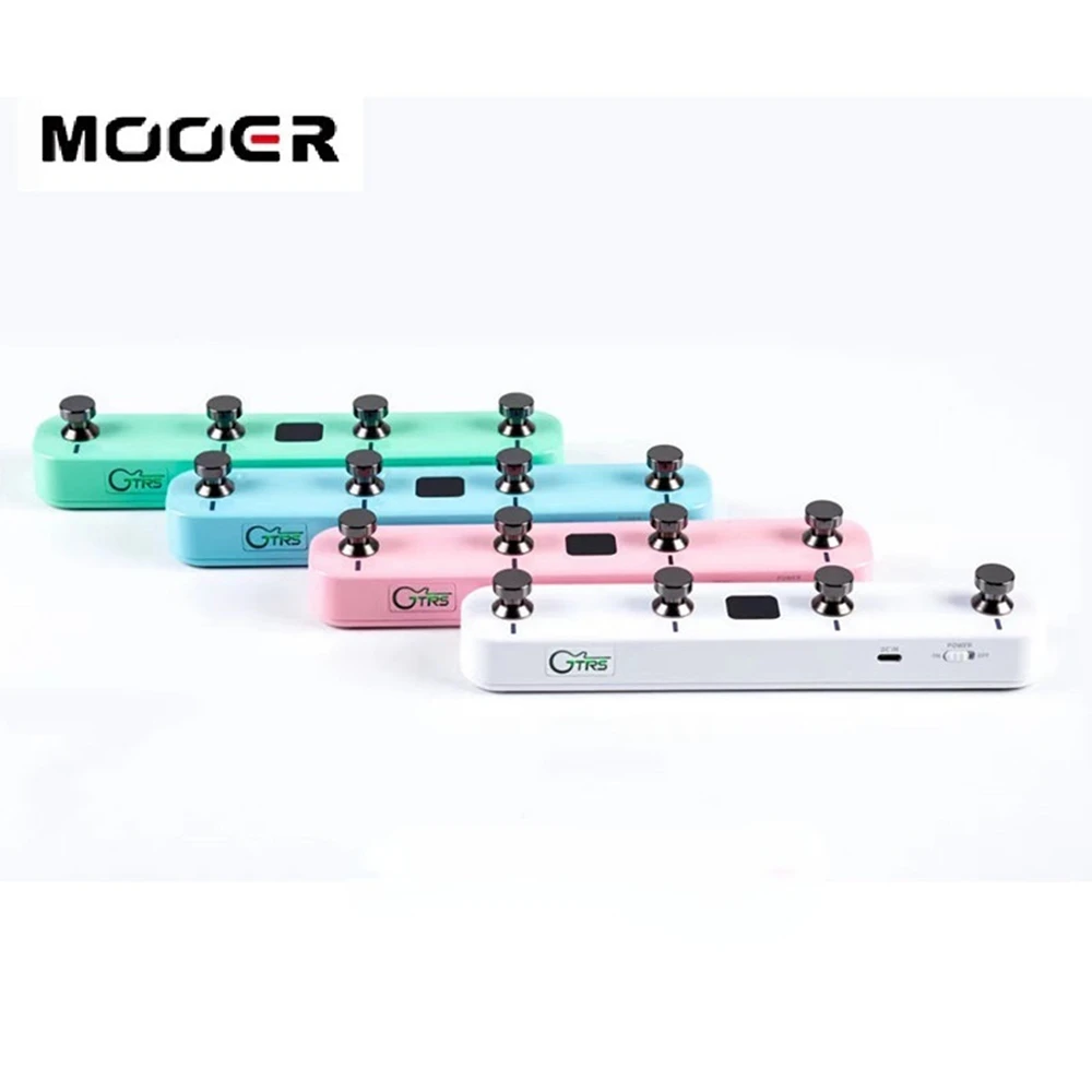 

Mooer GWF4 Wireless Footswitch Switch Pedal Controller for Prime P1 Smart Guitar Pedal and Gtrs Electric Guitar