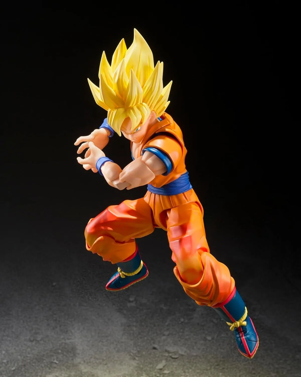 متوفر في المخزون S.H.Figuarts Shf Super Saiyan Son Goku The Games Begin Action Figure Toy Model Gift #5