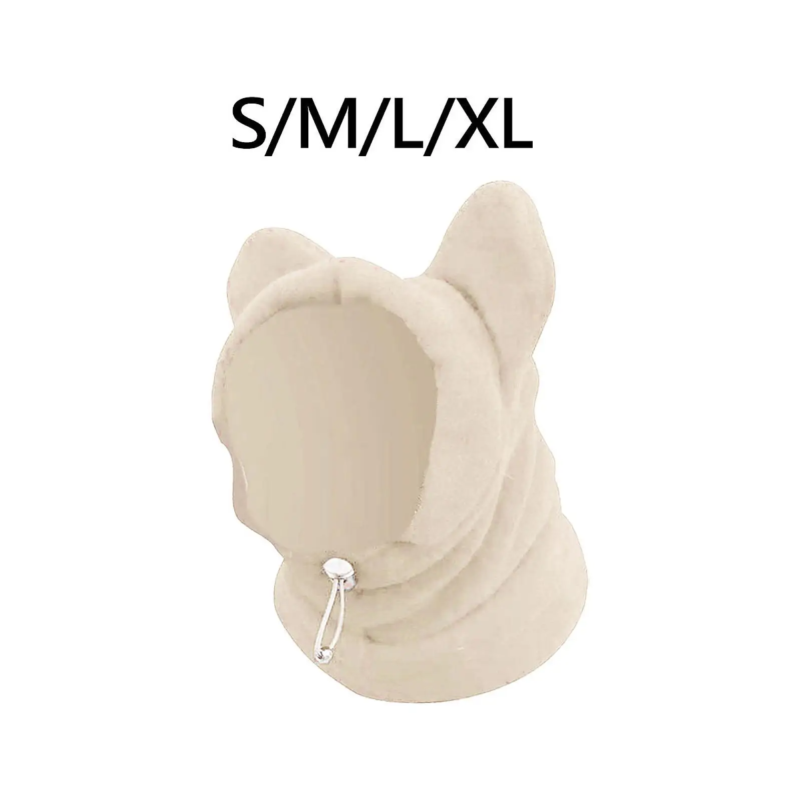 Dog Winter Hat Adjustable Soft Ears Wrap for Pets Medium to Large Dog Kitten