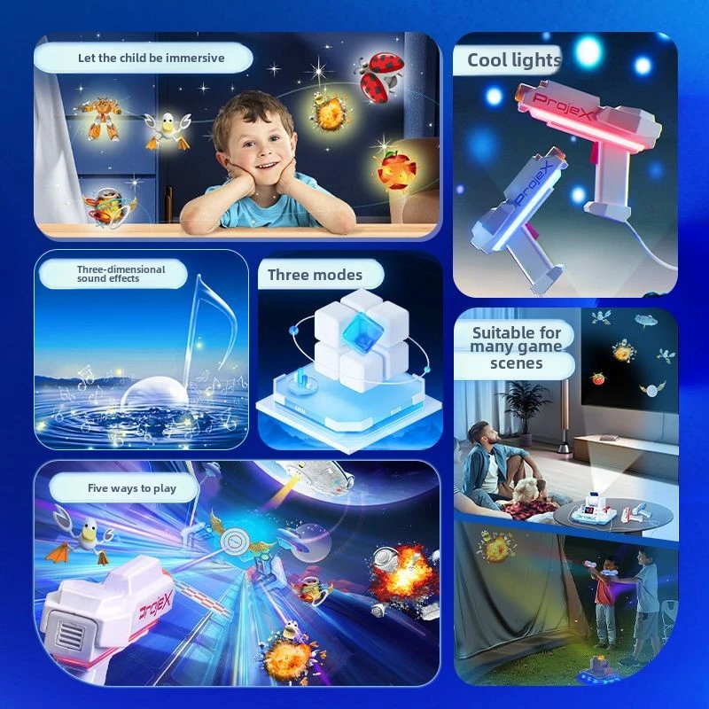 Platillo volador de Star Wars, pato Joy plus, monstruo de proyección, consola de juegos móvil más vendida, regalo de vacaciones de Año Nuevo para niño