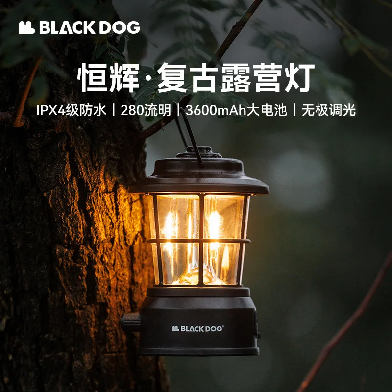 Naturehike&Blackdog Outdoor Mini Camping Light Portable Atmosphere Light Ultra long Endurance Handheld Light