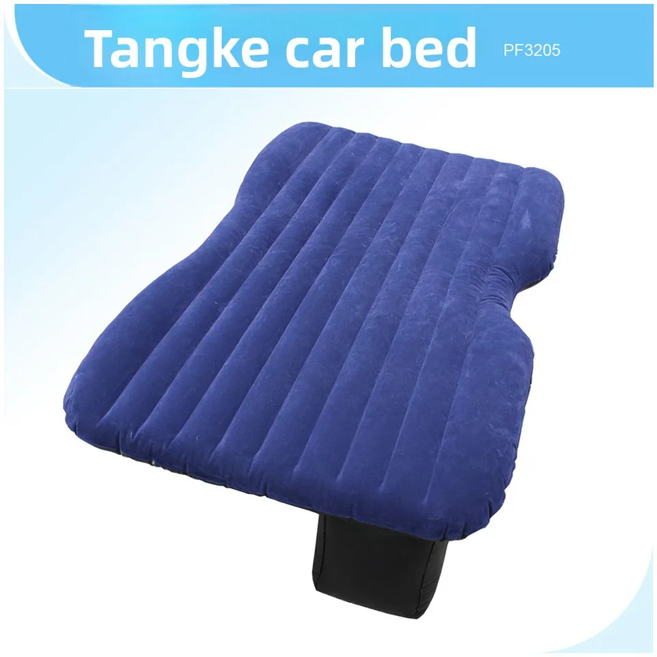 Multifunctional Inflatable Car Mattress Car Inflation Bed Travel Air Bed Camping Car Back Seat, Compact Twin Size Extra Mattress