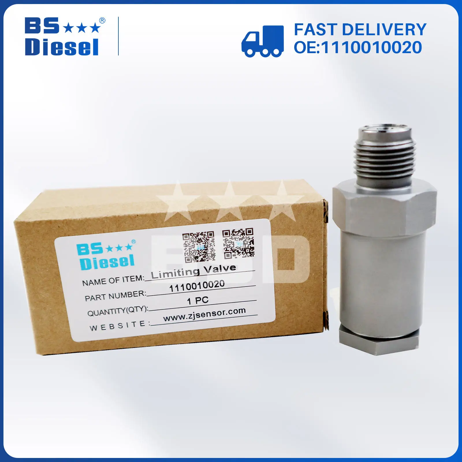 

Brand New Common Rail Fuel Pressure Relief Valve 1110010020 For Dodge Ram 2500 3500 For Cummins 5.9L Engine (4) Pieces/Lot