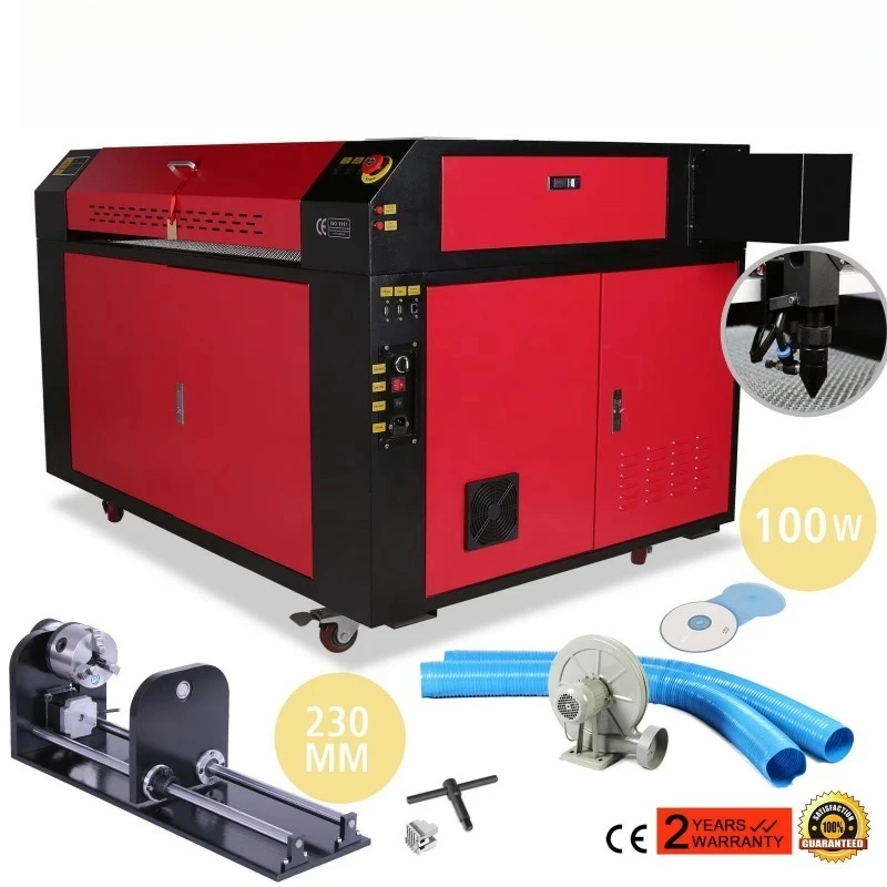 

SIHAO 100w Cutter Metal Cutting Machine Cnc Co2 9060 Engraving Cutting Machine
