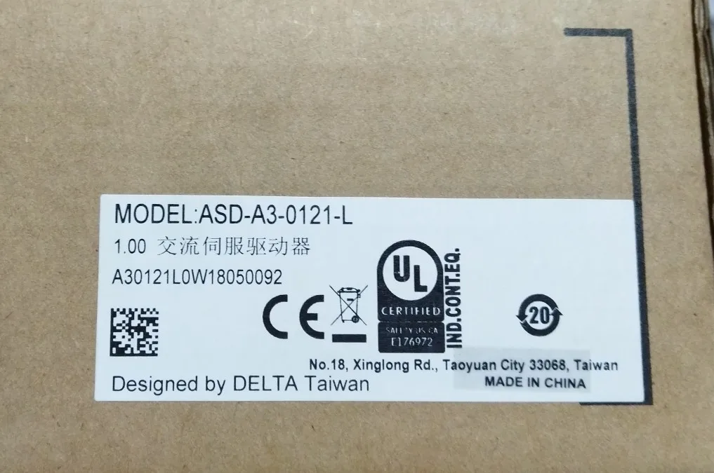 

Delta ASD-A3-0121-L New Original Genuine Delta Servo Controller In Stock