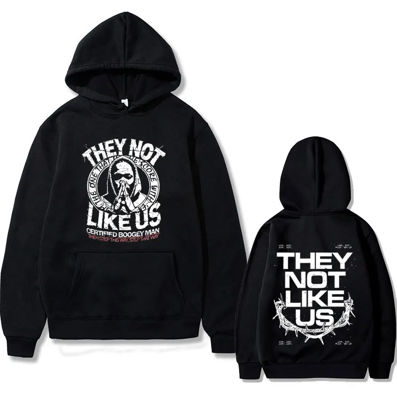 

Rapper Kendrick Lamar They Not Like Us Hoodie Men Women Hip Hop Fashion Hooded Sweatshirt Unisex Oversized Streetwear Hoodies