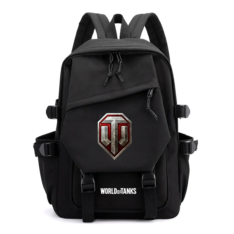 Game World Of Tanks Men Women Backpack Teenage Rucksack Student School Bag Korean Style Schoolbag Boys Bagpack Mochila