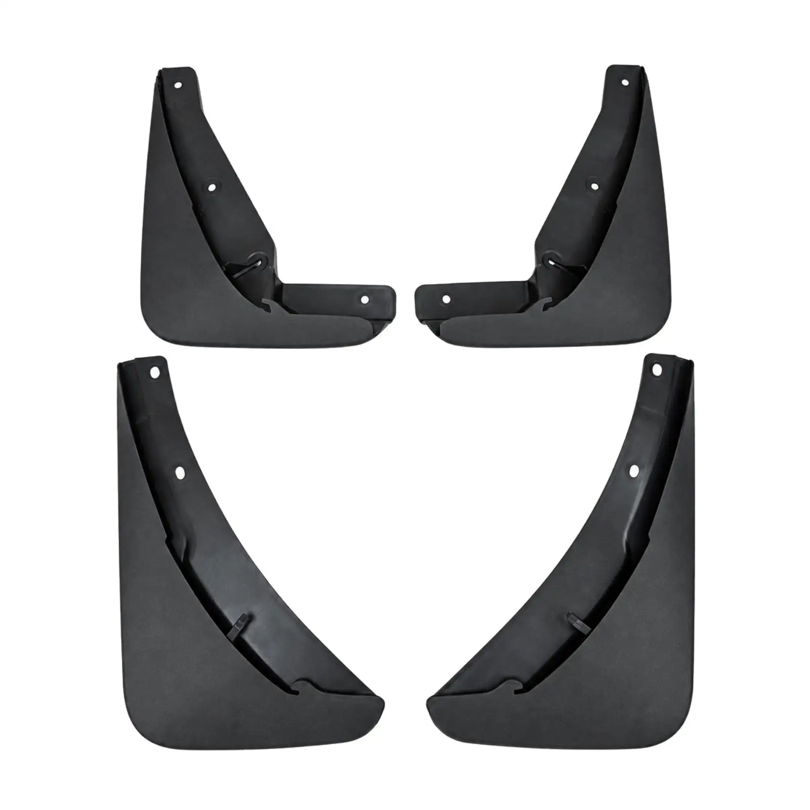 4 Pieces Automaker Muscle Car Mud Guard Guarding for Everyday Driving