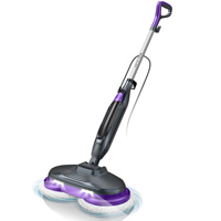 Electric Steam Mop - Wet & Dry Floor Cleaner with High Temperature Steam, Vacuum Function (Multi-Surface, Fast Drying)​